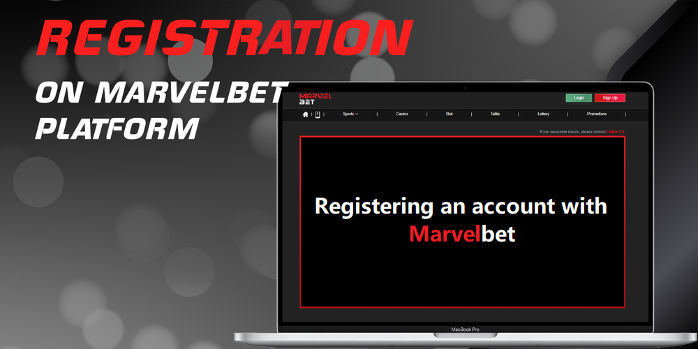 Marvel bet registration